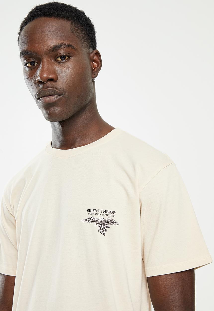 Silent Theory - Finish line tee - natural
