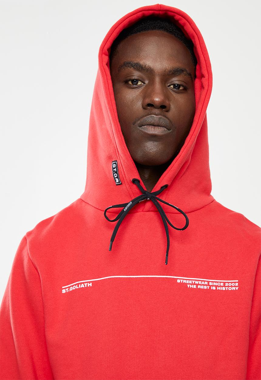 St. Goliath - Endorsed hoodie - red