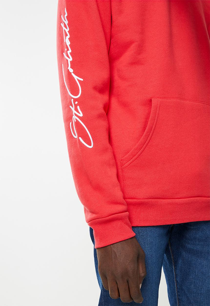 St. Goliath - Endorsed hoodie - red