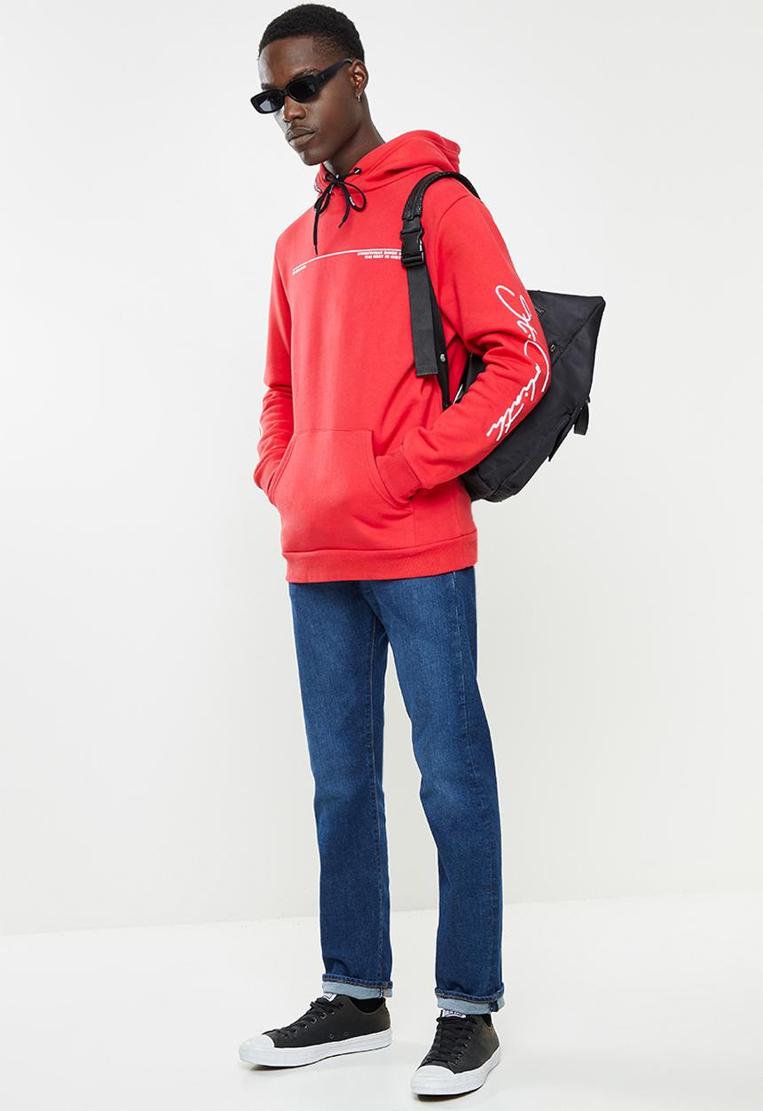 St. Goliath - Endorsed hoodie - red
