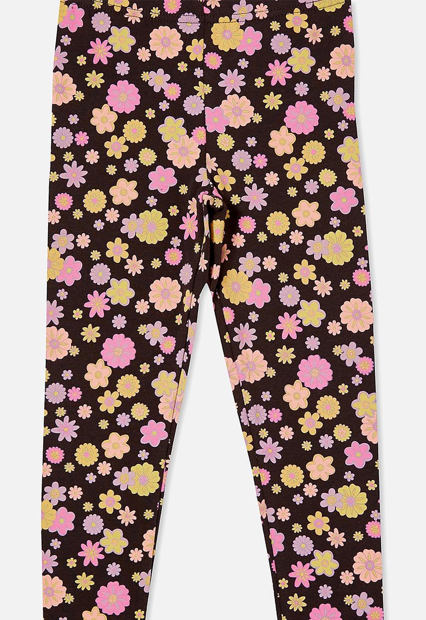 Cotton On - Huggie tights - phantom/wanda ditzy