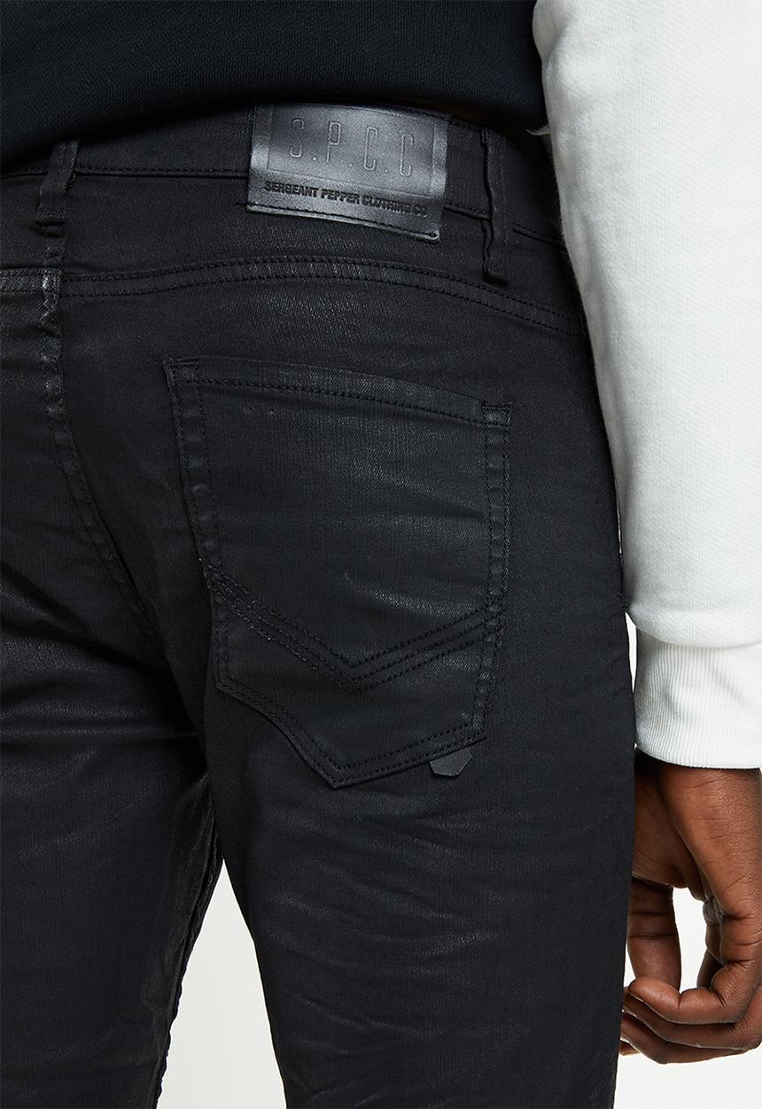 S.P.C.C - Black mamba feather fit  jeans  - black