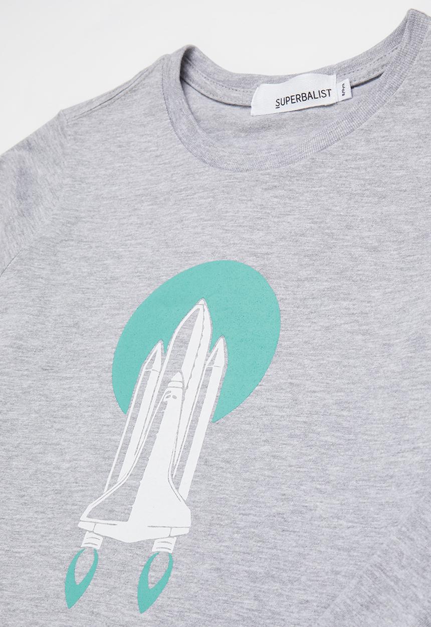 Superbalist - Older boys nasa ls top - grey