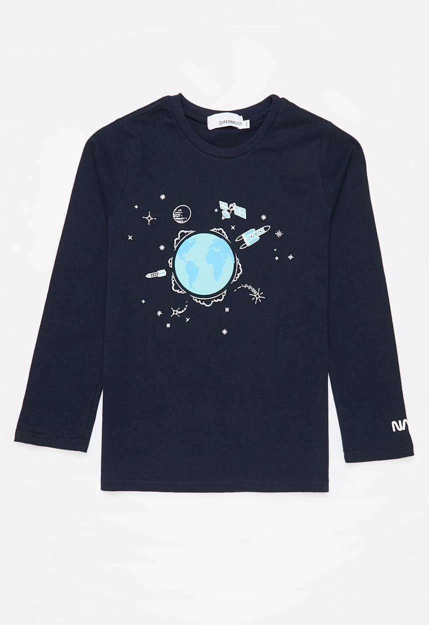 Superbalist - Older boys nasa ls top - navy