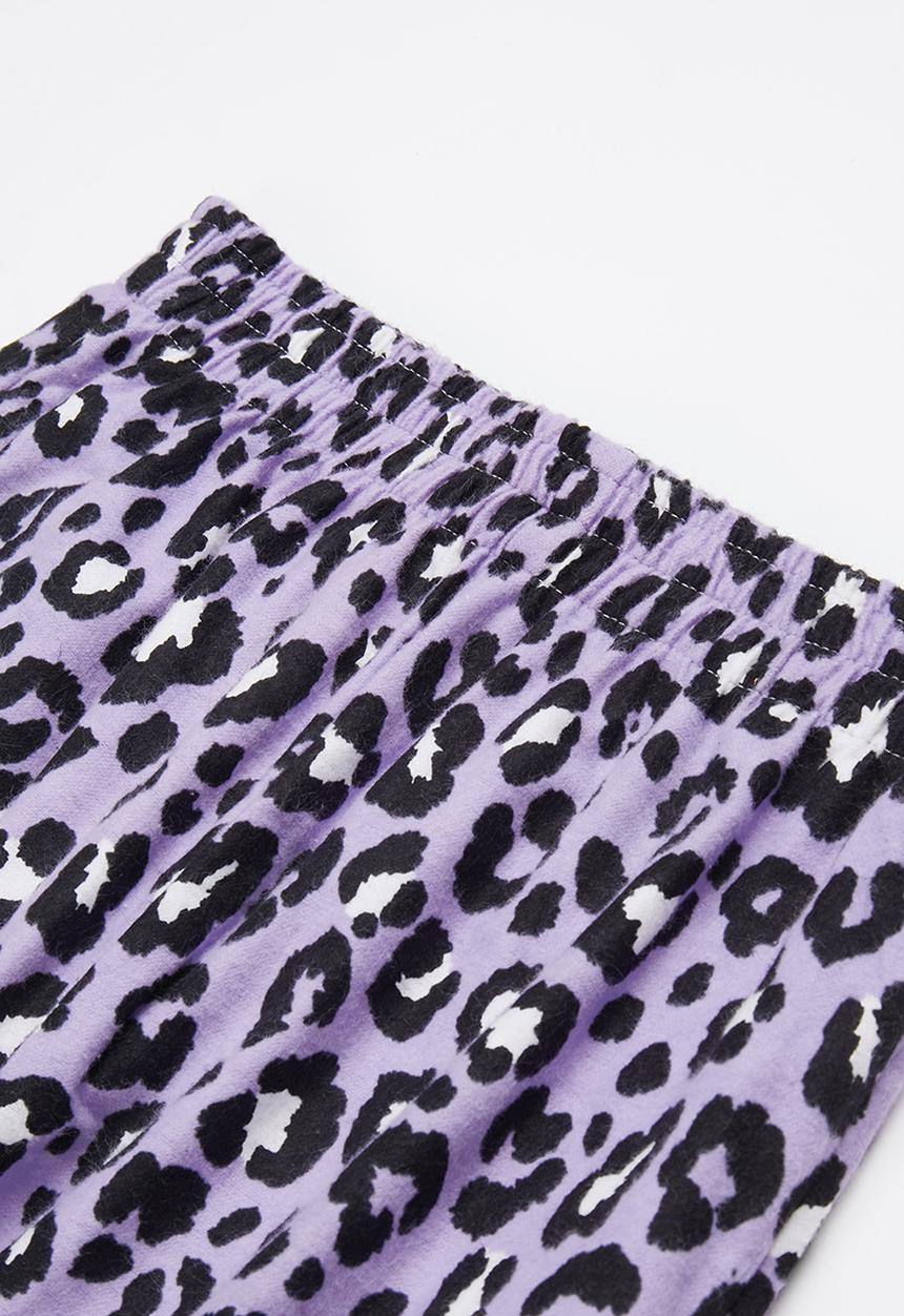 Superbalist - Flannel pj set - purple