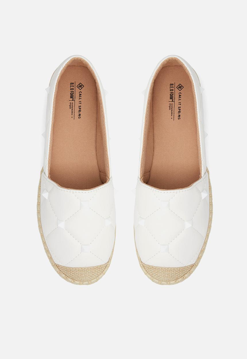 Call It Spring - Belladonna slip on - white