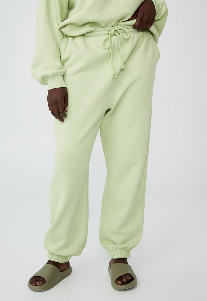 Cotton On - Curve classic trackpant - foam green