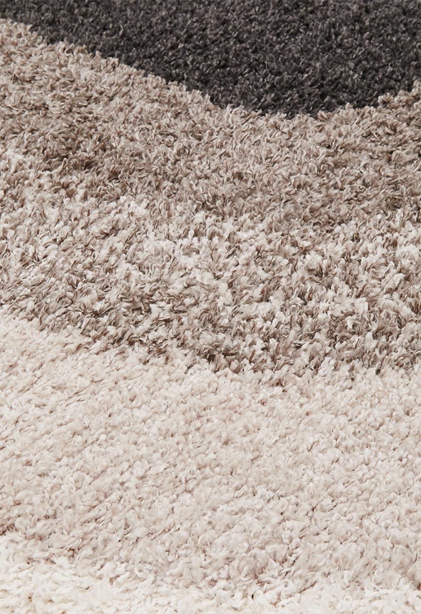 Fotakis - Gipsy shaggy rug - track grey