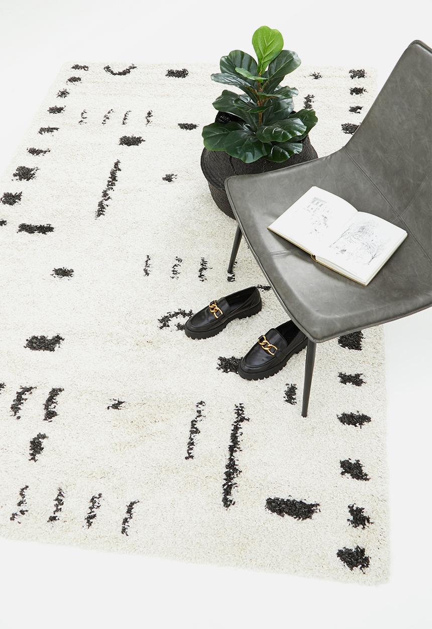 Fotakis - Gipsy shaggy symbol - black & cream