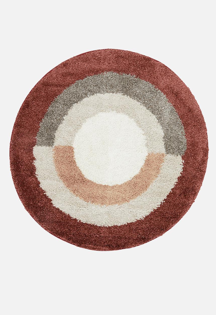 Fotakis - Gipsy shaggy round rug - radius multi