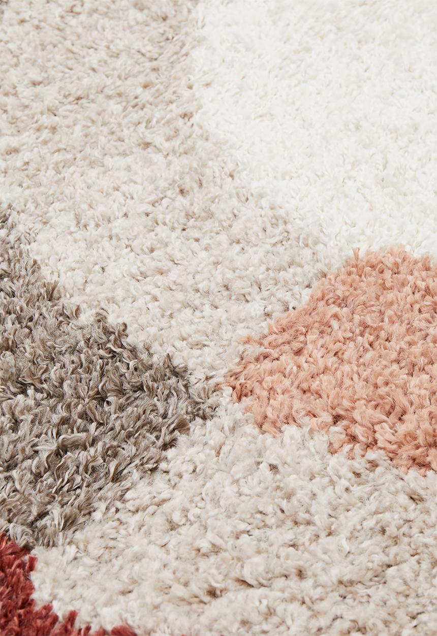 Fotakis - Gipsy shaggy round rug - radius multi