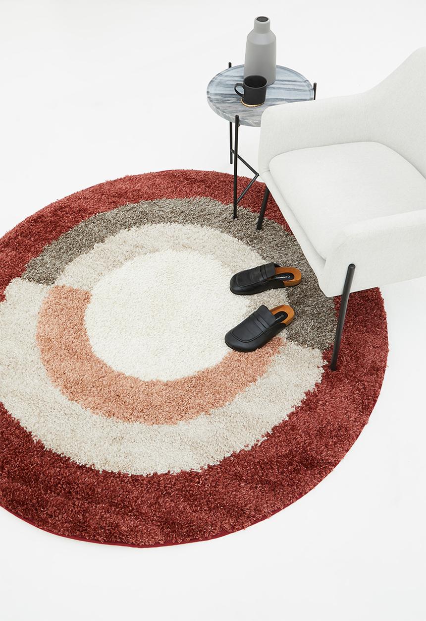Fotakis - Gipsy shaggy round rug - radius multi