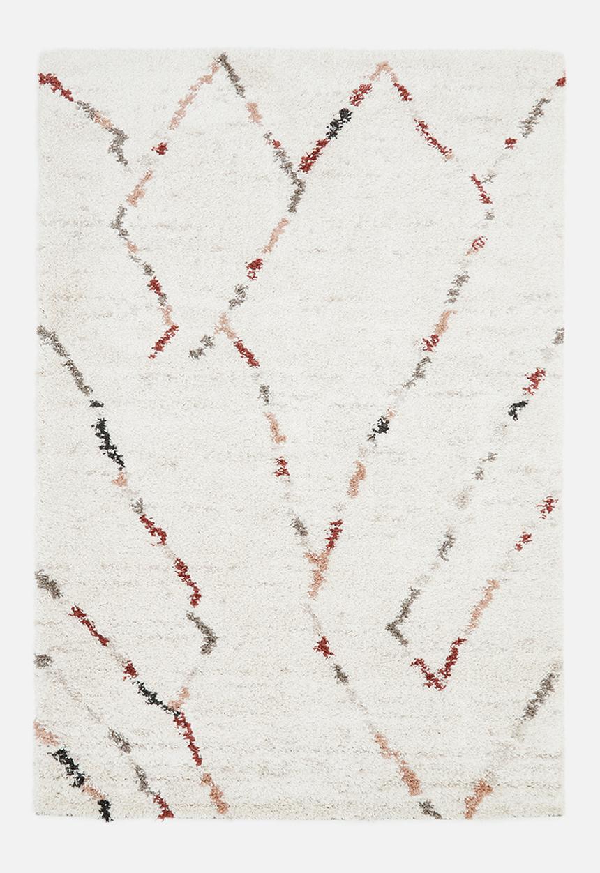 Fotakis - Gipsy shaggy rug - staggered lines multi