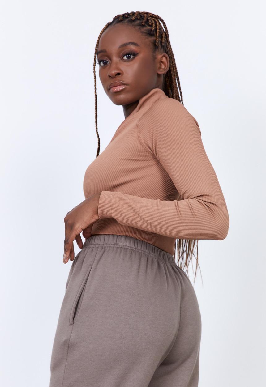 Factorie - Super slouchy trackpant - burnt iron