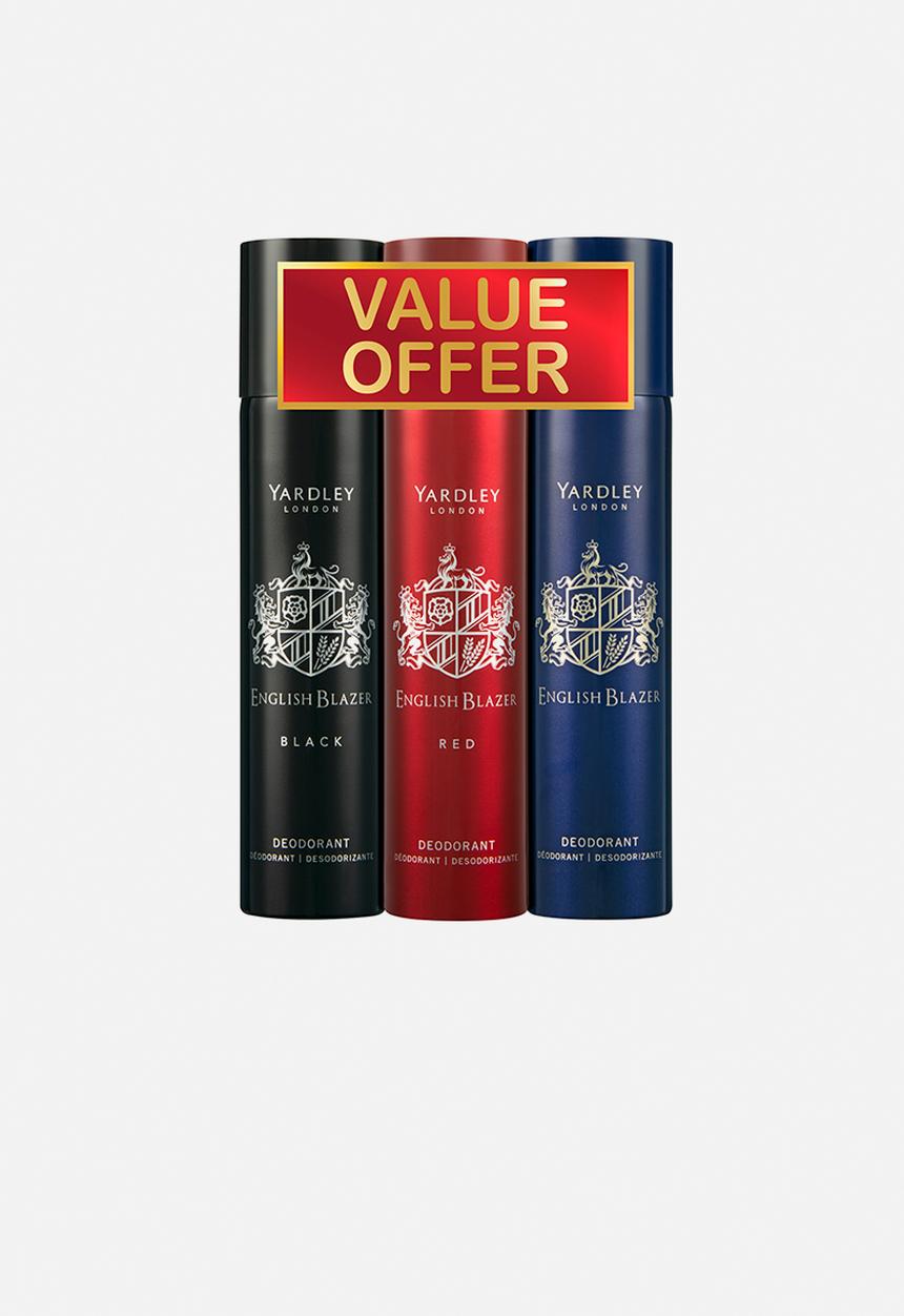 Yardley London - Yardley English Blazer Deodorant Trio