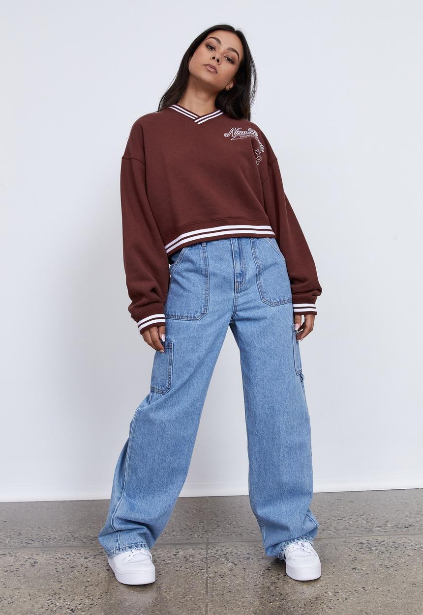 Factorie - Varsity v-neck - andorra