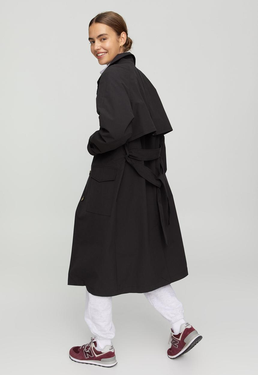 Cotton On - The active trench - black