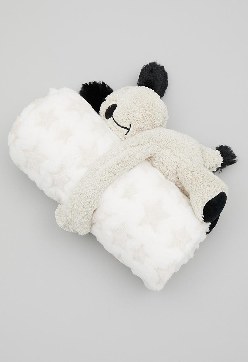 H&S - Animal plush with sleep blanket - dog