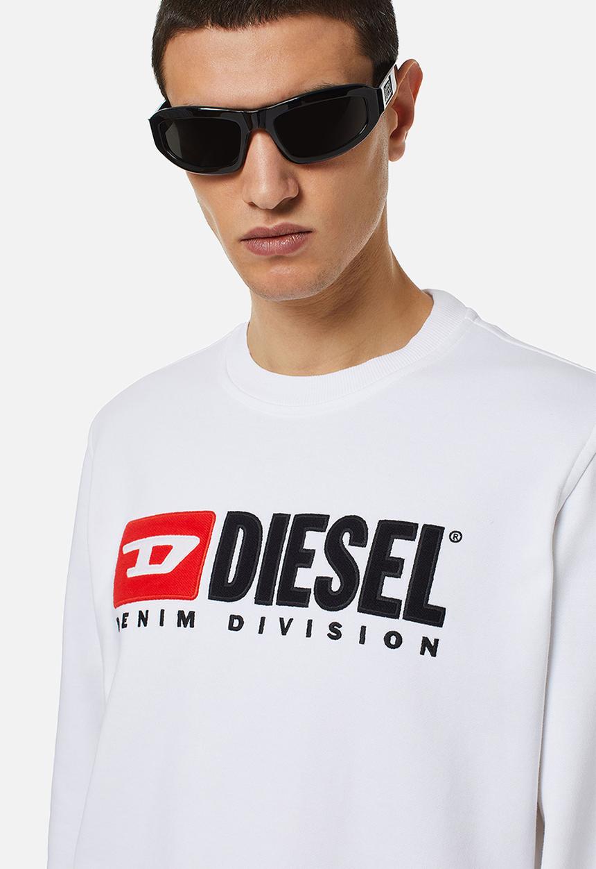 Diesel  - S-ginn-div sweater - white