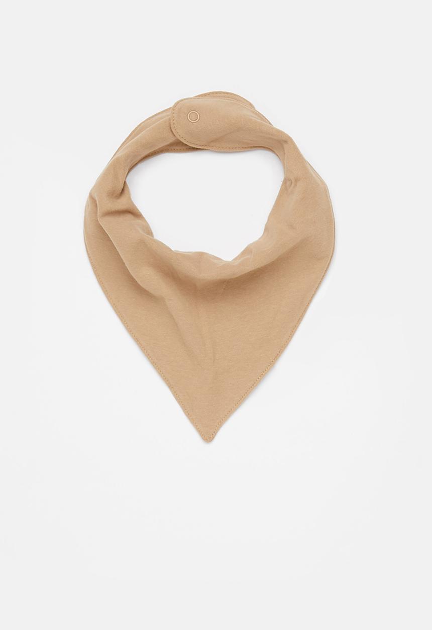 Cotton On - The bandana bib - taupy brown
