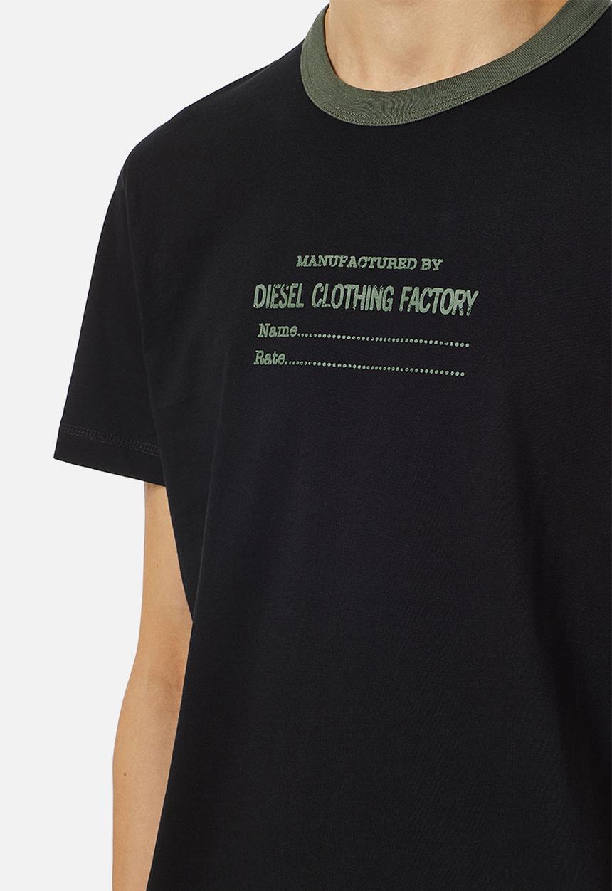 Diesel  - T-diegor-c3 short sleeve tee - black