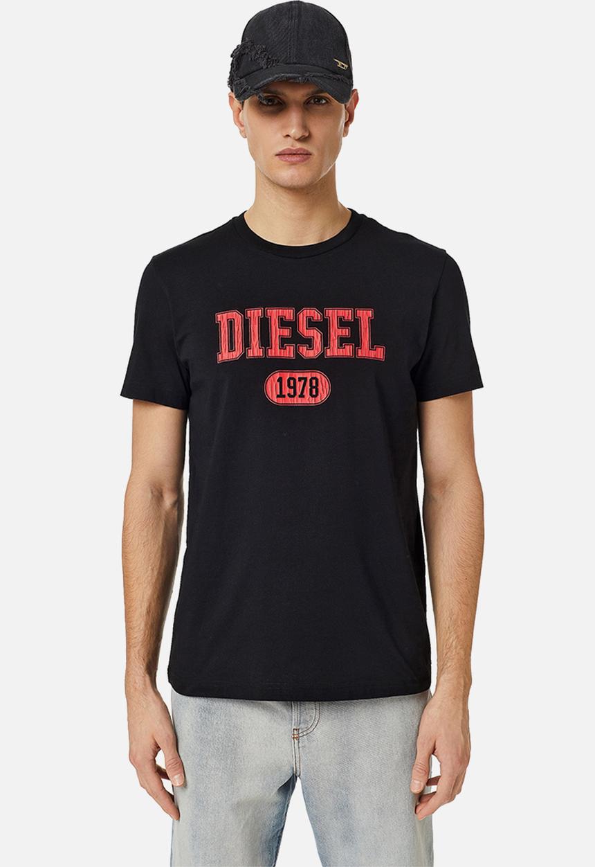 Diesel  - T-diegor-k46 short sleeve tee - black