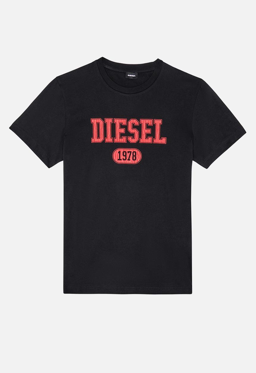 Diesel  - T-diegor-k46 short sleeve tee - black