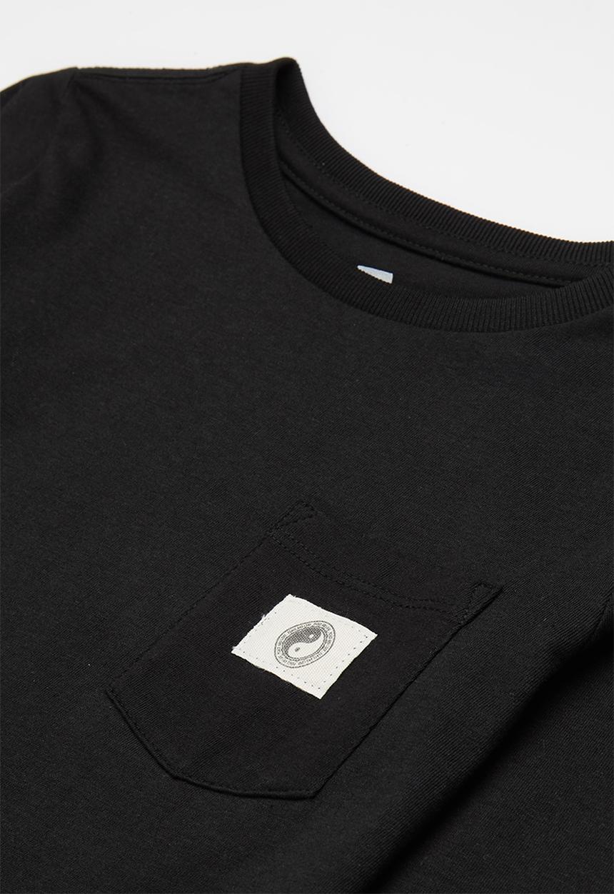 Cotton On - Core long sleeve tee - black
