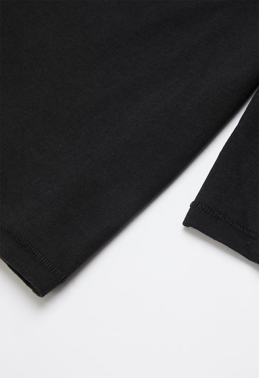 Cotton On - Core long sleeve tee - black