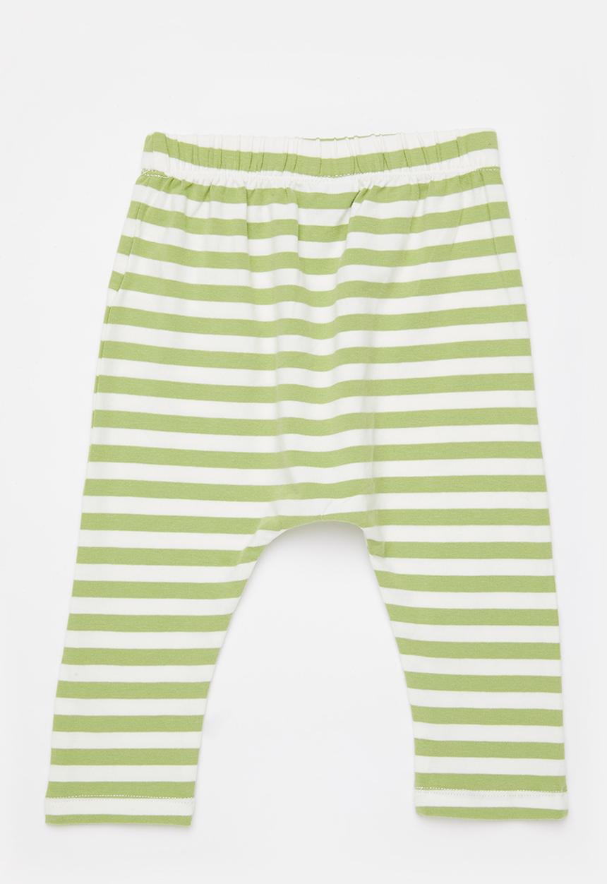 Cotton On - The legging - cactus/vanilla hannah stripe