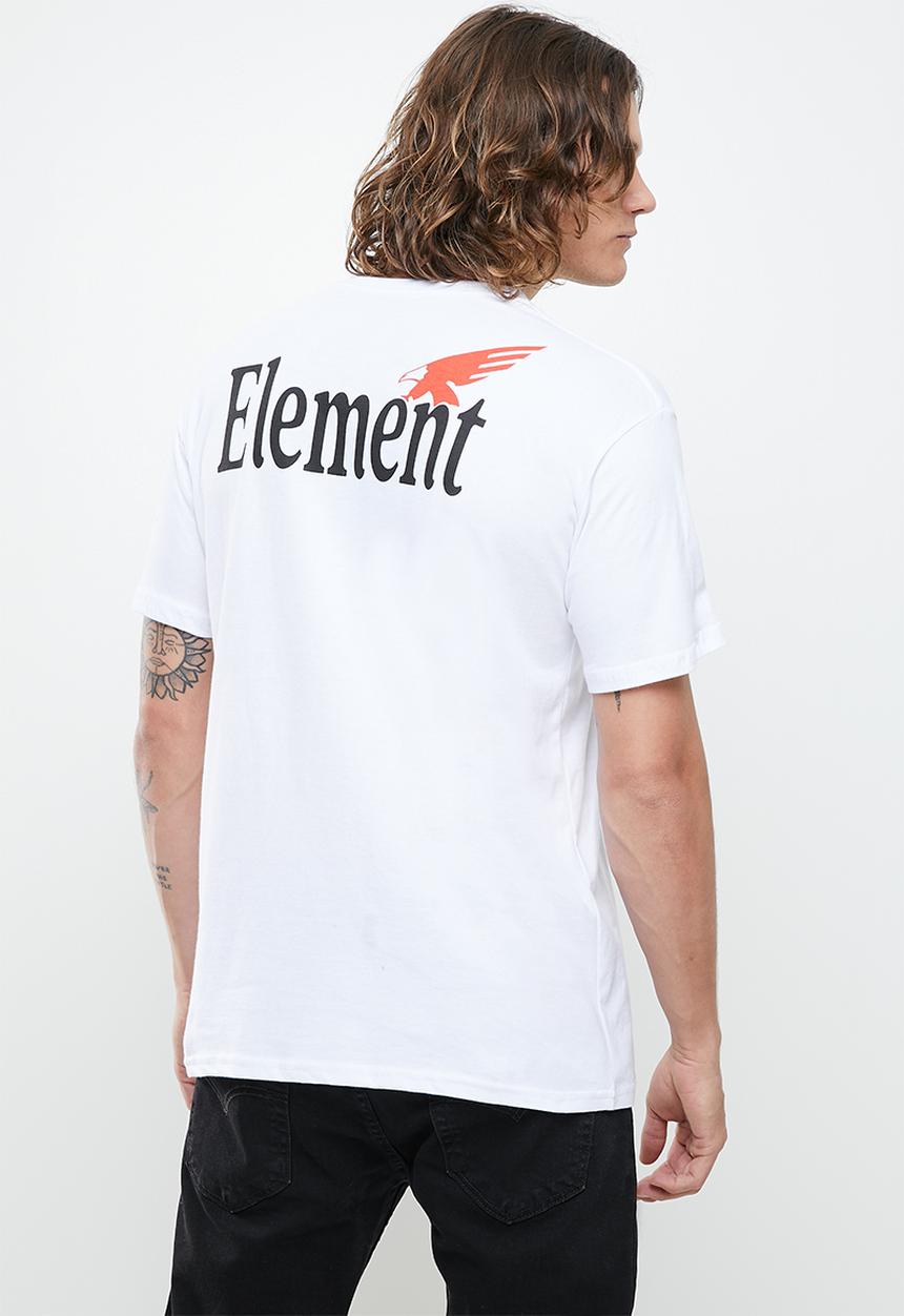Element - Flight short sleeve tee - white
