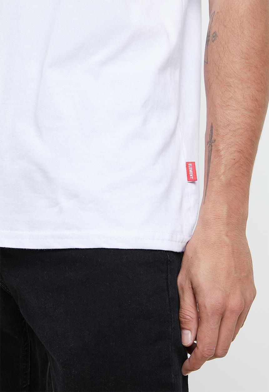 Element - Flight short sleeve tee - white