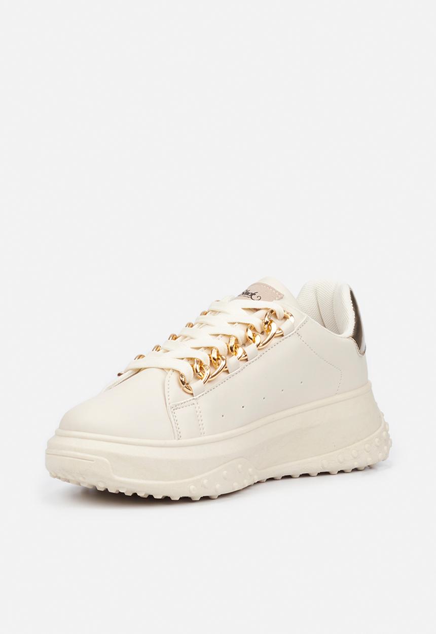 Miss Black - Stella2 sneaker - bone