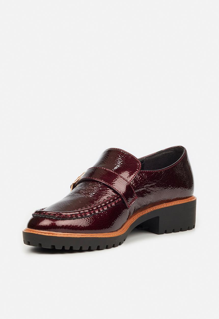 Butterfly Feet - Riya 1 monk strap shoe - wine