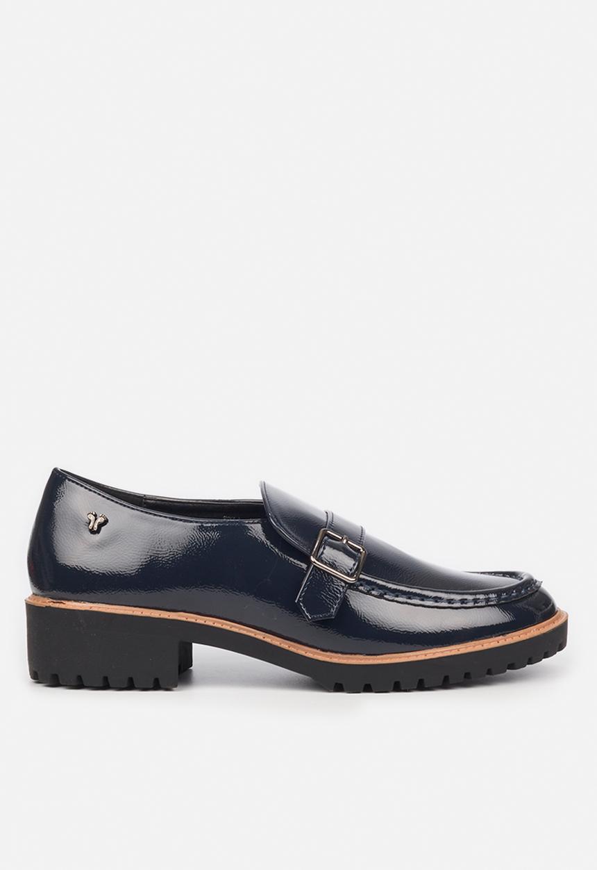 Butterfly Feet - Riya 1 monk strap shoe - navy