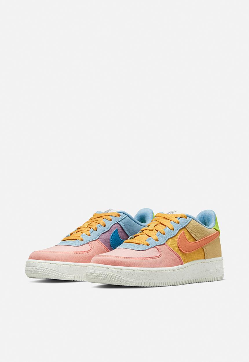 Nike - Air force 1 lv8 nn (gs) - sanded gold/hot curry-wheat grass