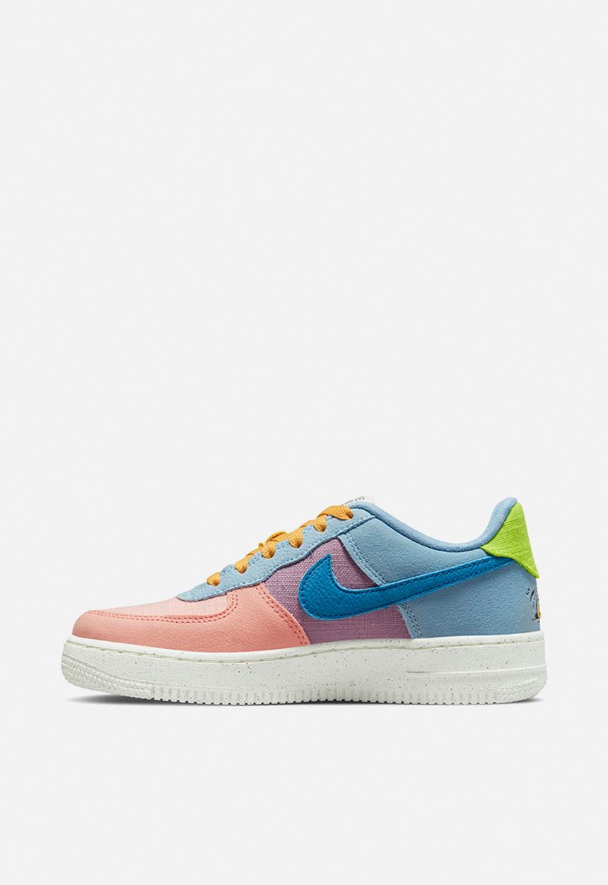 Nike - Air force 1 lv8 nn (gs) - sanded gold/hot curry-wheat grass
