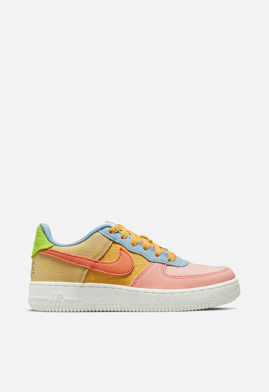 Nike - Air force 1 lv8 nn (gs) - sanded gold/hot curry-wheat grass