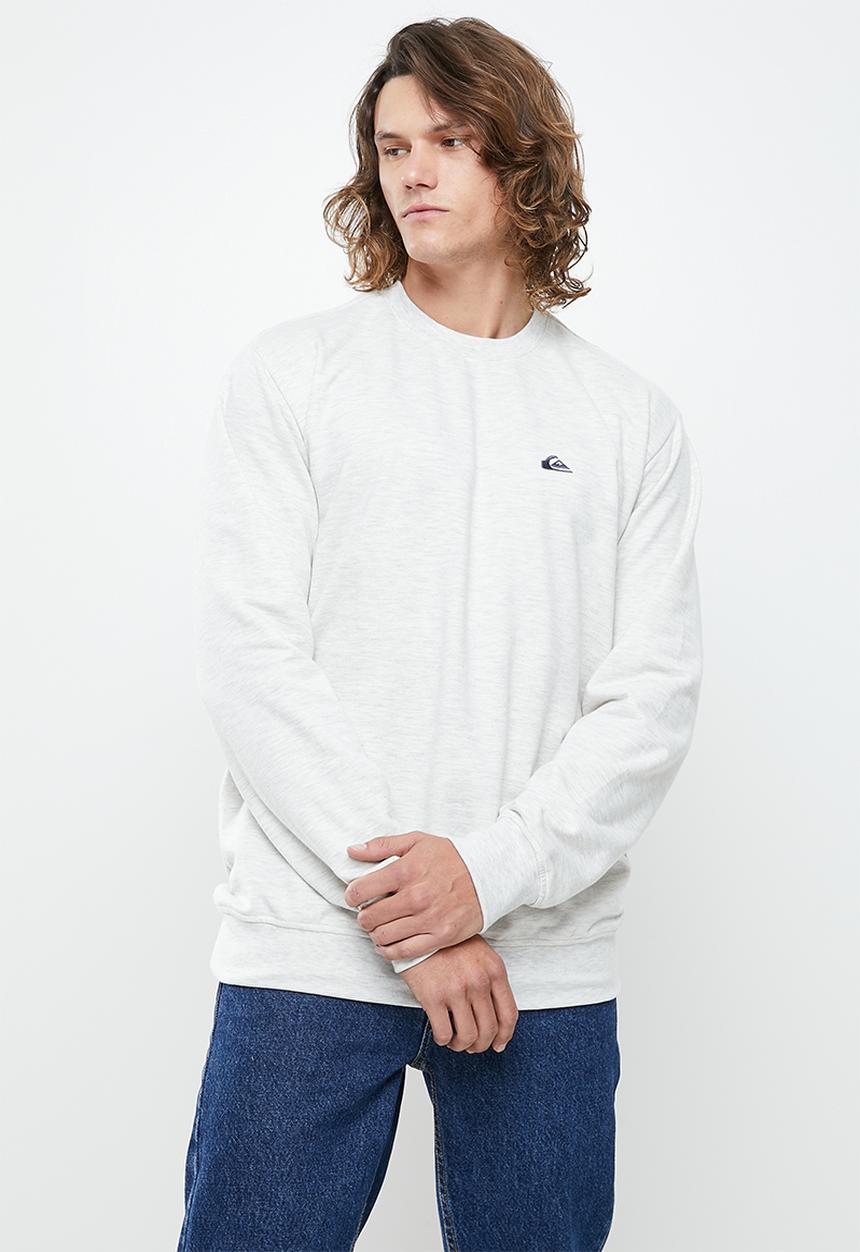 Quiksilver - Bayrise crew - antique white space-dye