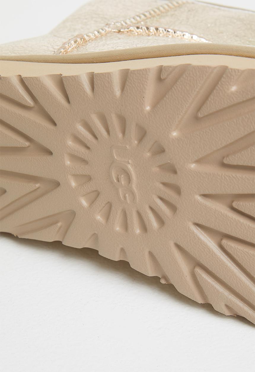 UGG® - Classic mini metallic sparkle - soft gold