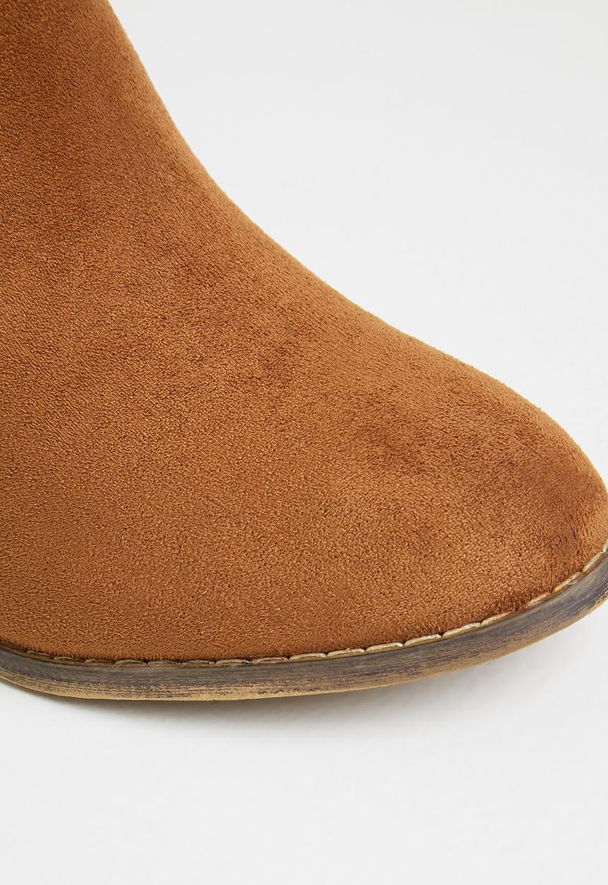 Seduction - Western ankle boot - tobacco