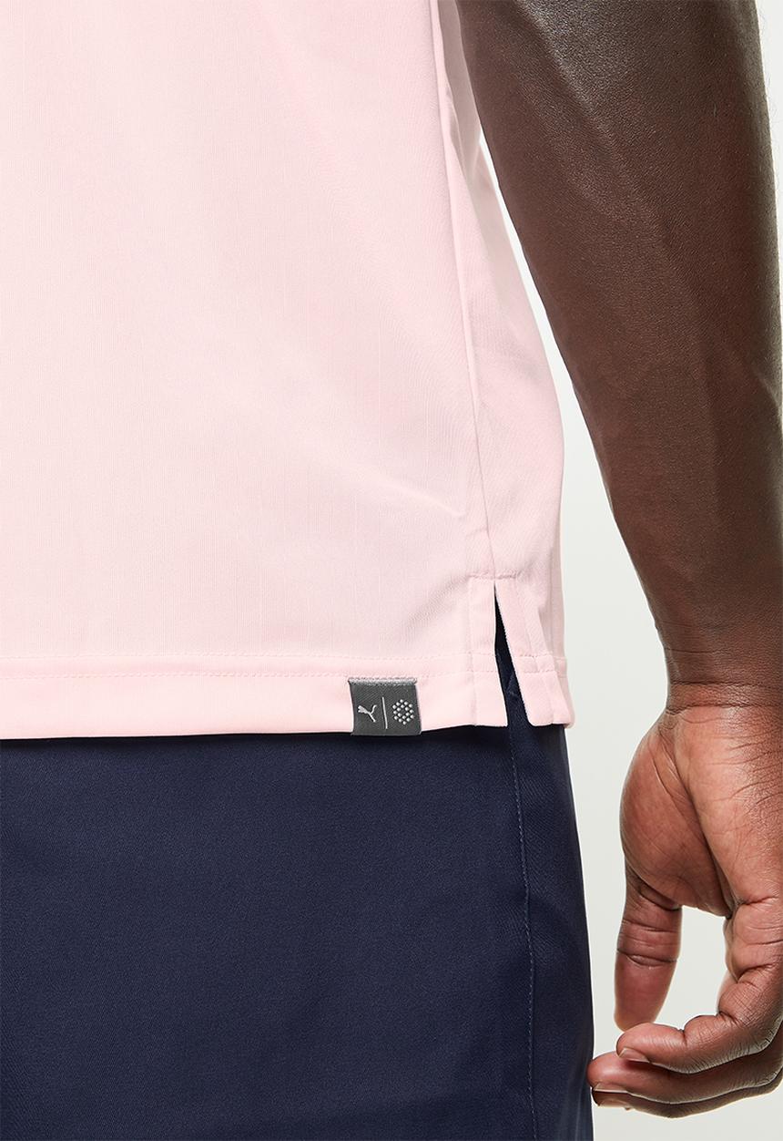PUMA - Gamer Golf Polo - Chalk Pink-quiet shade
