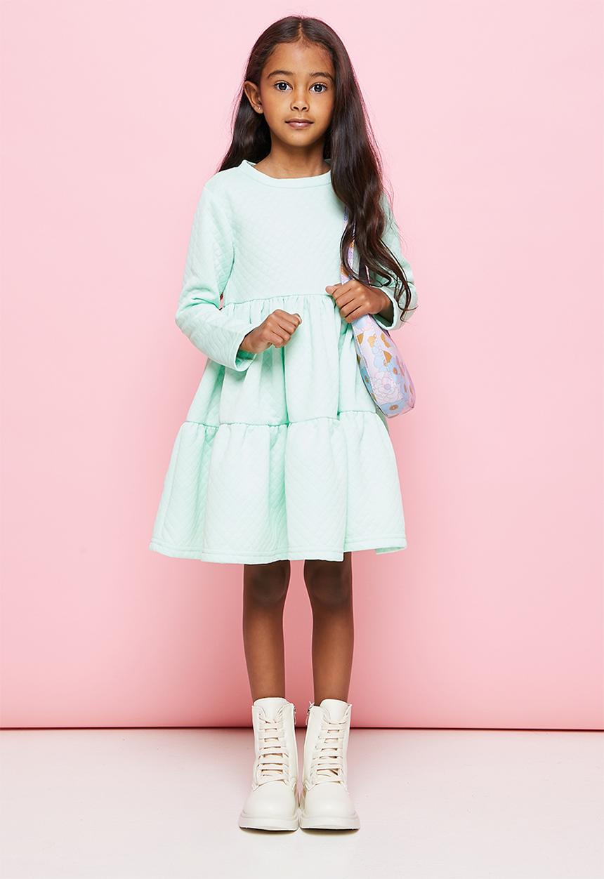 Pop Candy - Tiered dress - mint