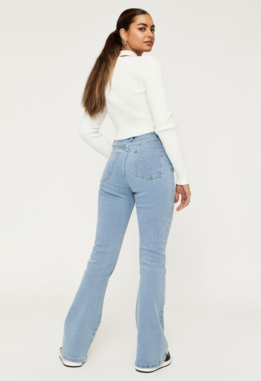 Supré  - Stretch flare jean - spirit blue