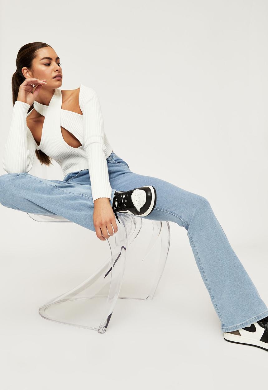 Supré  - Stretch flare jean - spirit blue