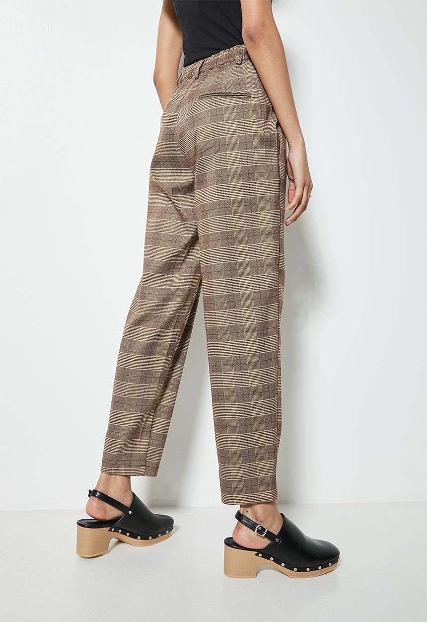 Superbalist - Tapered trouser - brown check