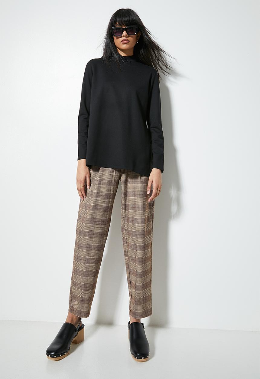 Superbalist - Tapered trouser - brown check