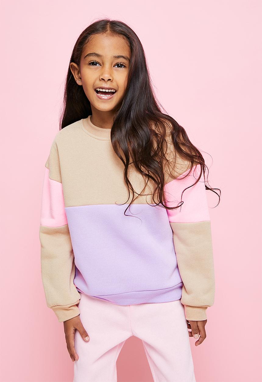 Superbalist Kids - Colourblock sweat top - multi 