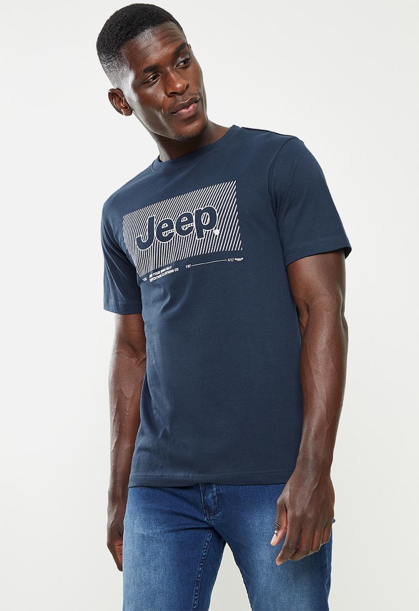 JEEP - High density logo/icon print - french navy