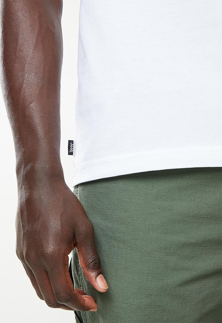 JEEP - Iconic logo tee - white